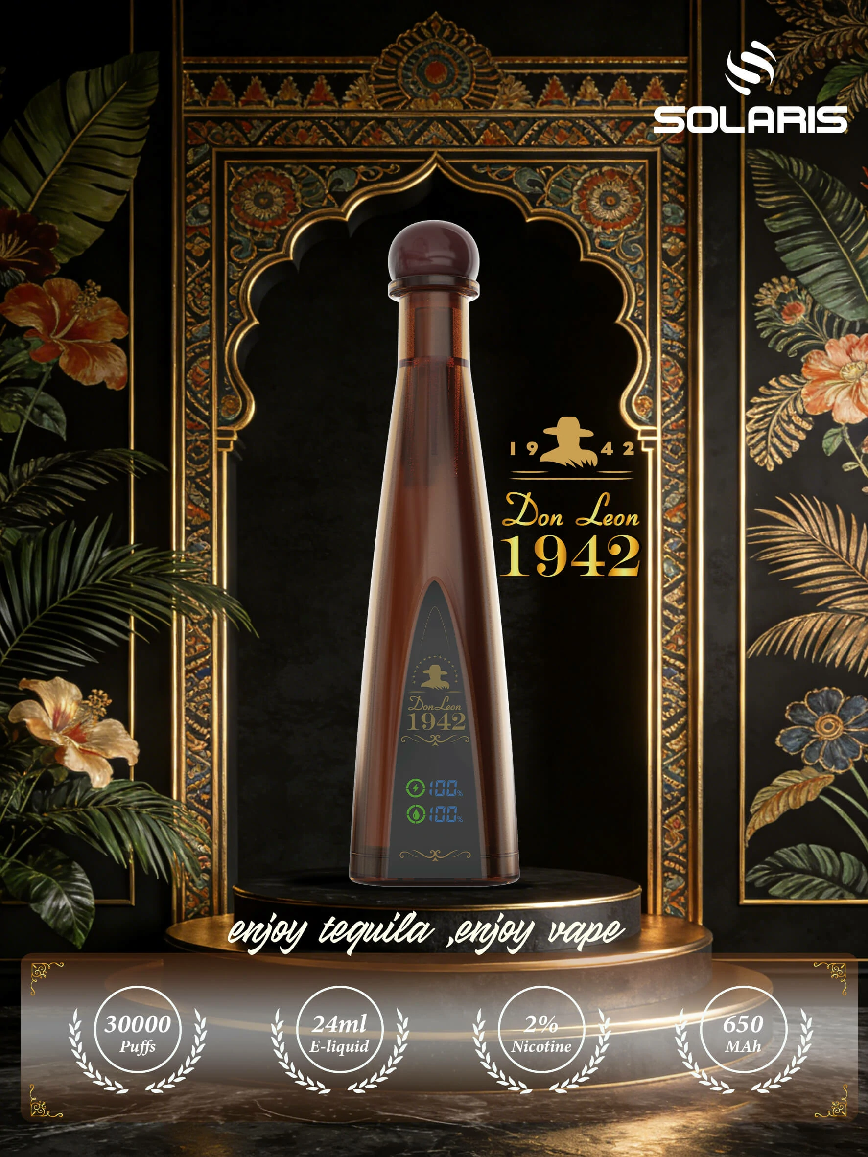 AZUL 30K Solaris Tequila Don Leon 1942