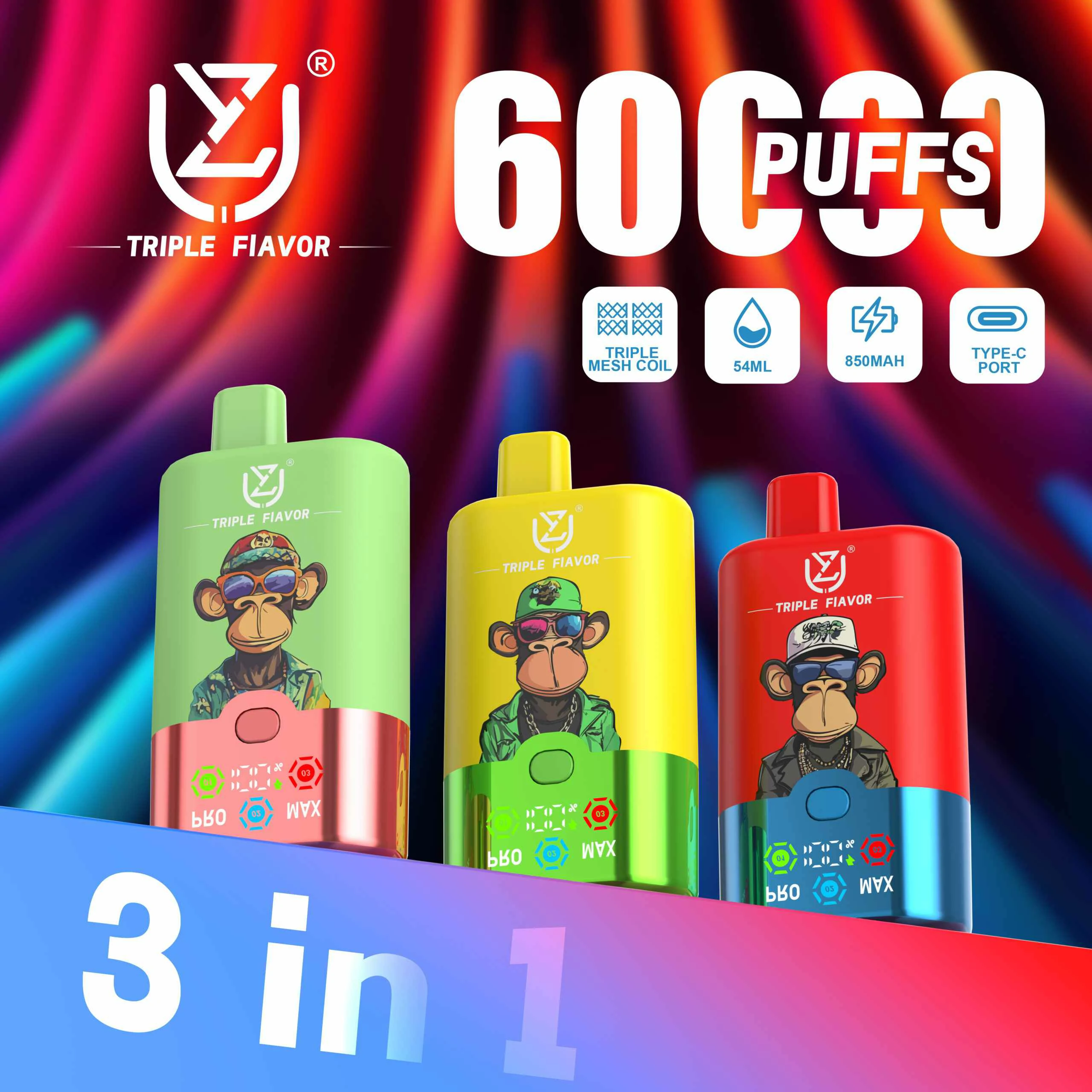 UZY 60K 3-in-1