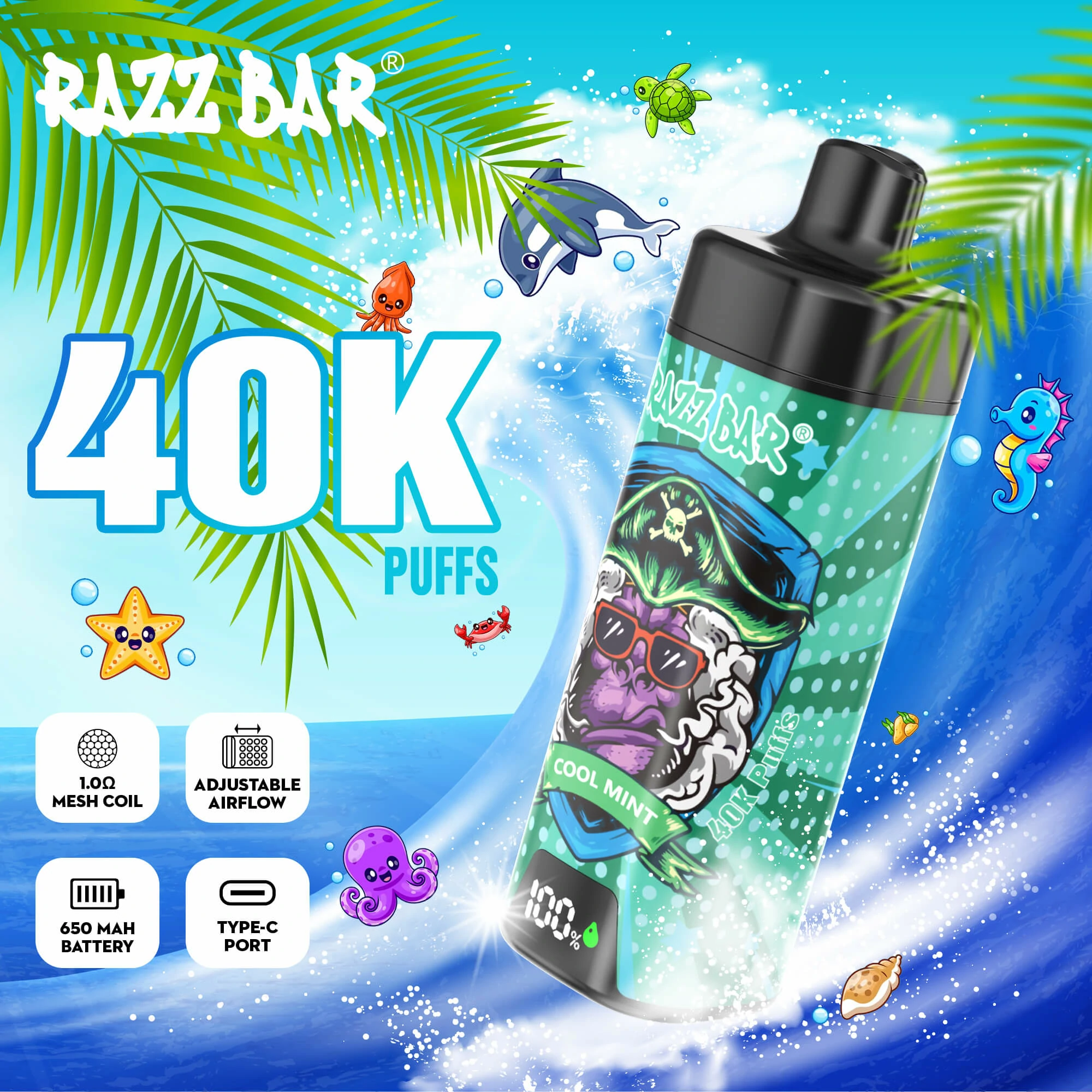 Razz Bar 40K Smart Screen