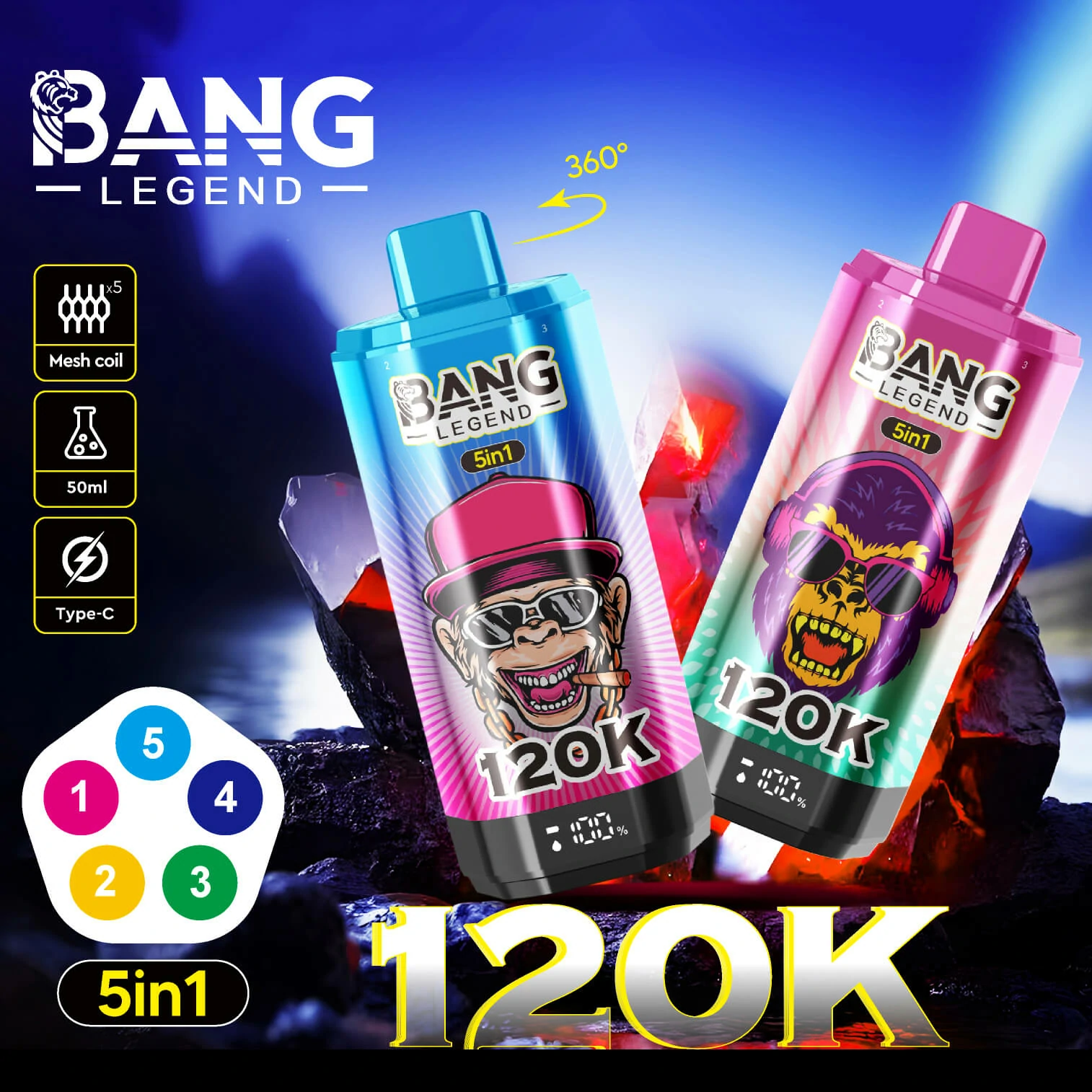 Bang 120K Legend