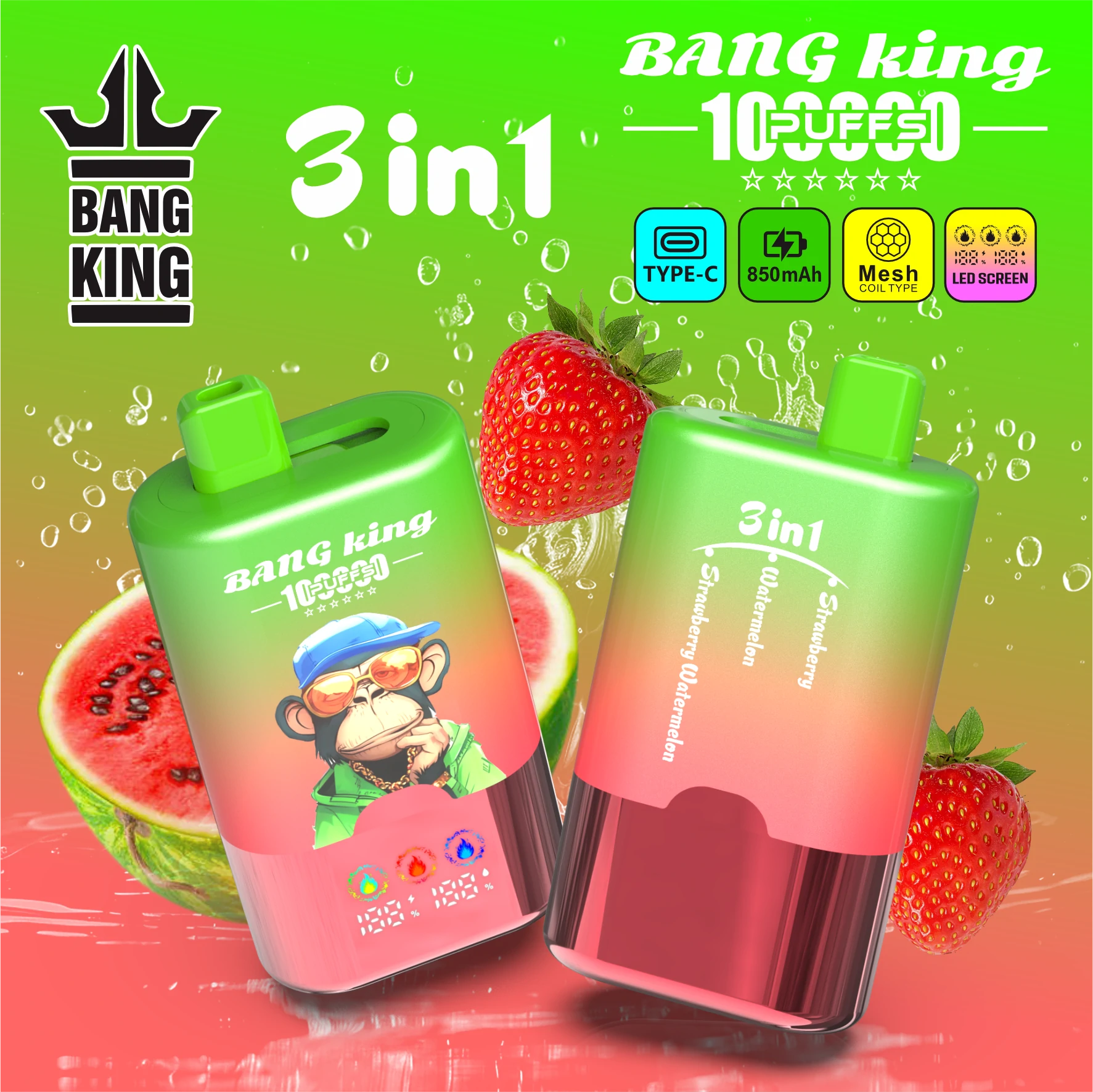 Bang 100K King 3-in-1