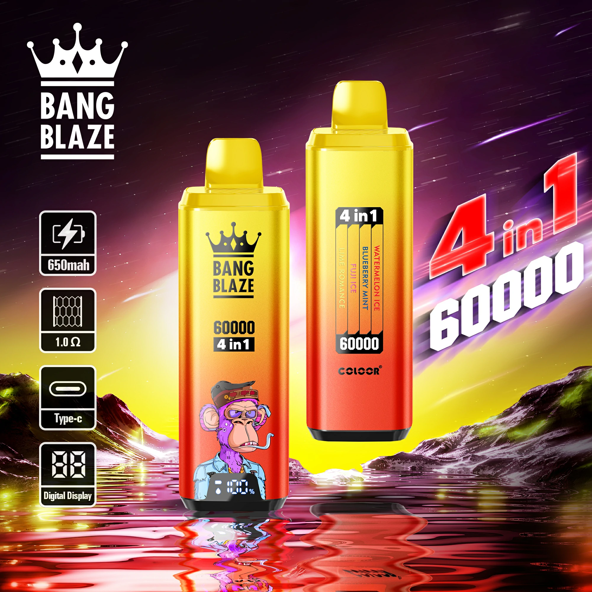 Bang 60K Blaze 4-in-1