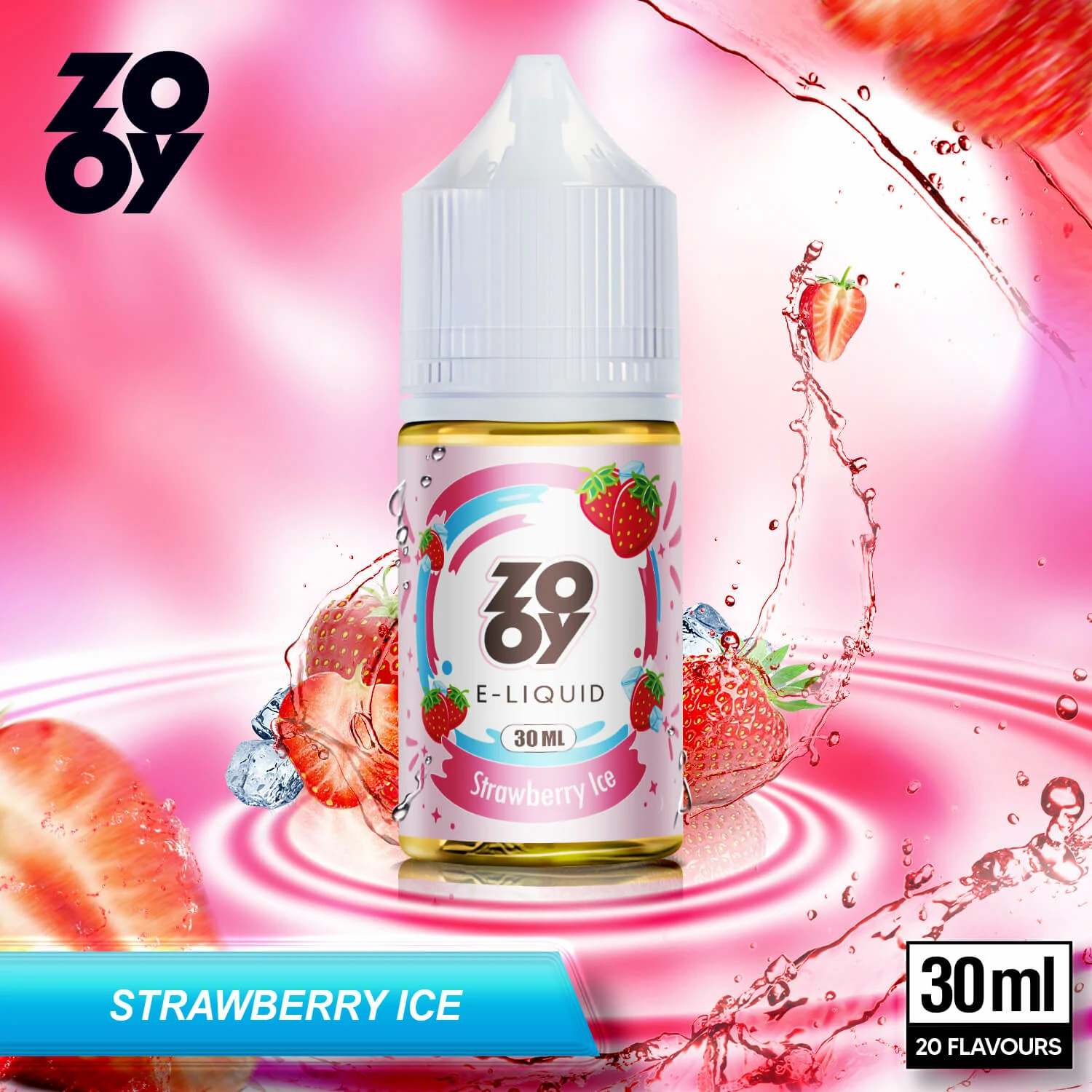 Líquido para cigarrillos electrónicos Zooy, 30 ml, con sal de nicotina